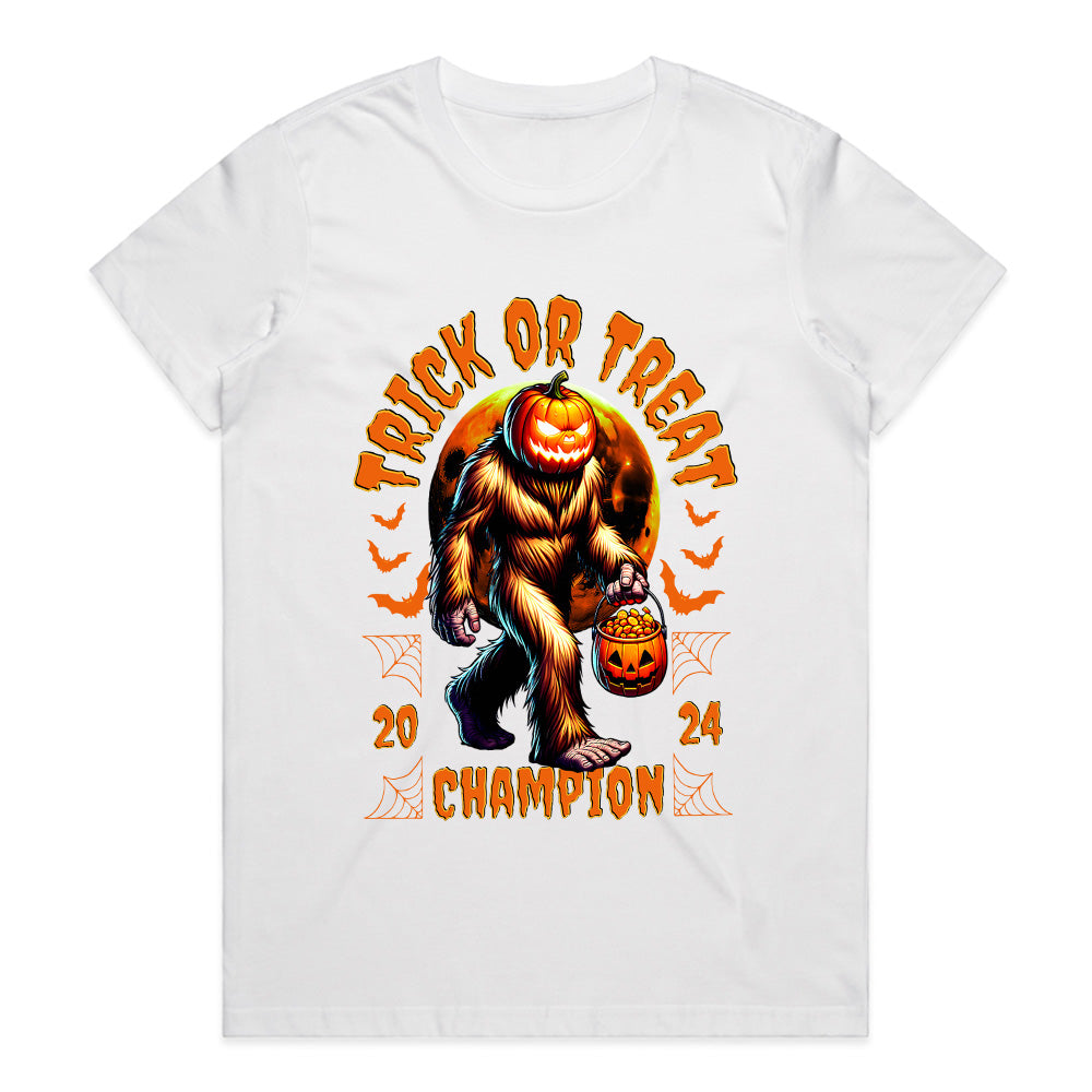 Pumpkinfoot: Trick-or-Treat Champion 2024 Tee
