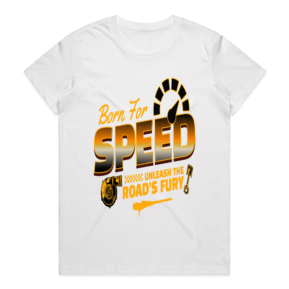 Born For Speed Racing T-Shirt – Unleash The Road’s Fury Edition
