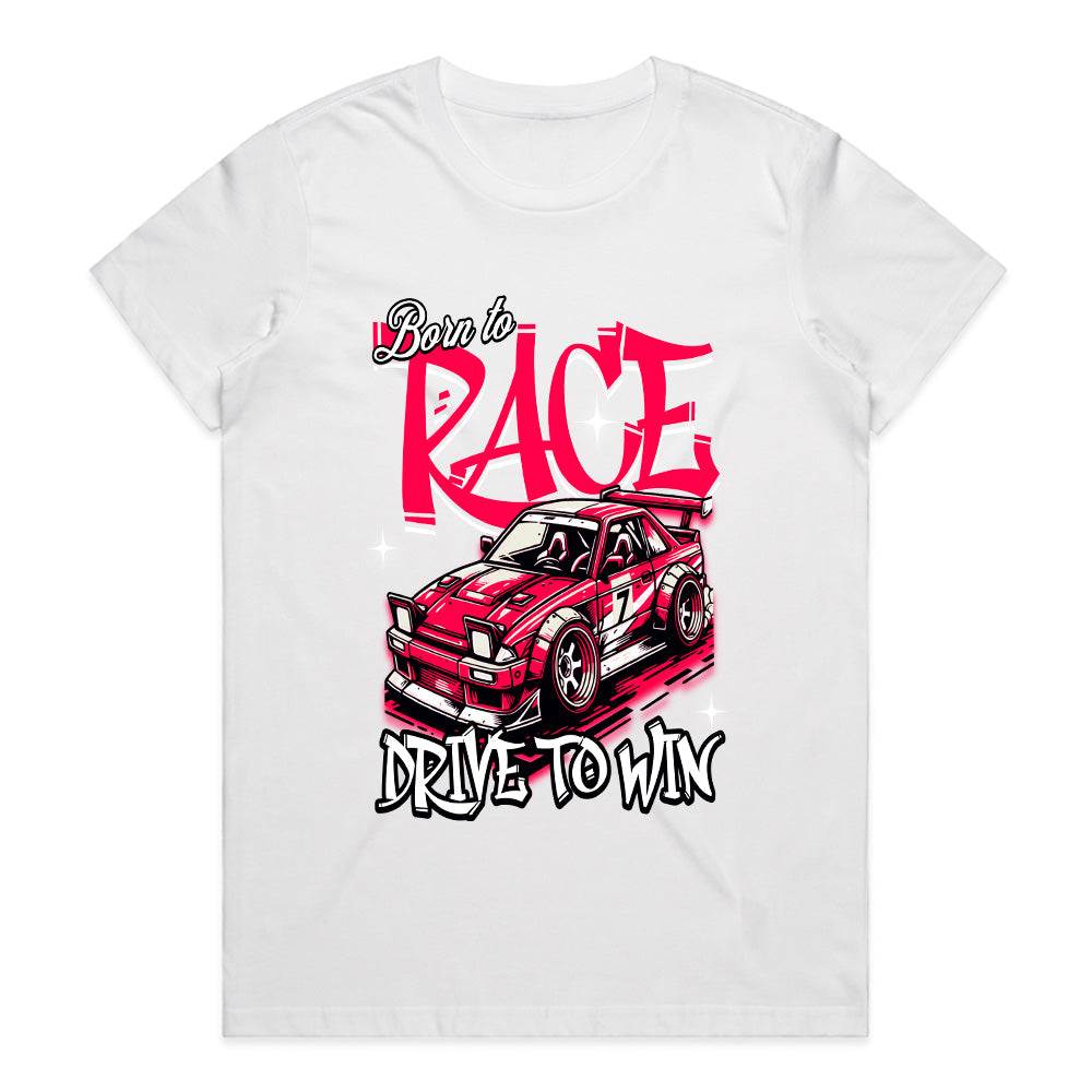 Born to Race Drift Car T-Shirt – Drive to Win Street Racing Edition