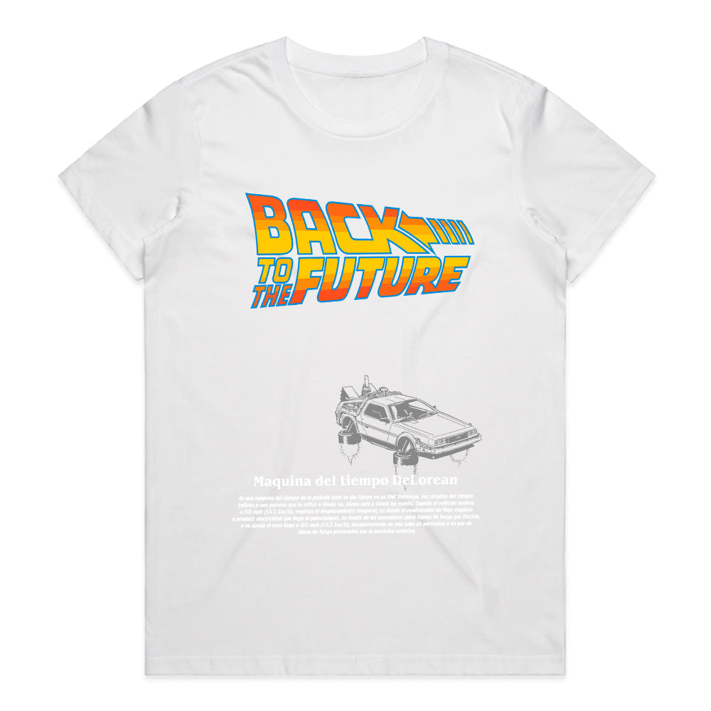 Back to the Future DeLorean Time Machine T-Shirt – Retro Sci-Fi Classic