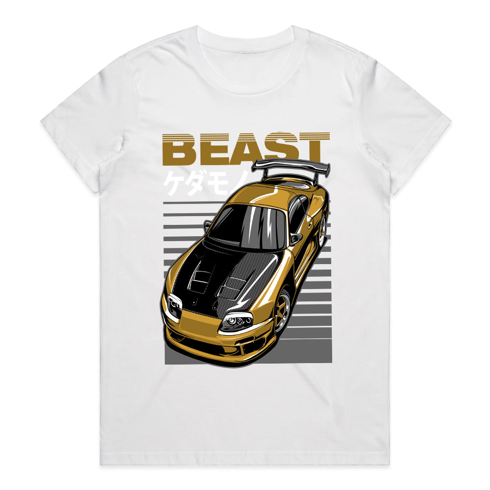 Supra Beast T-Shirt – JDM Monster Gold Edition