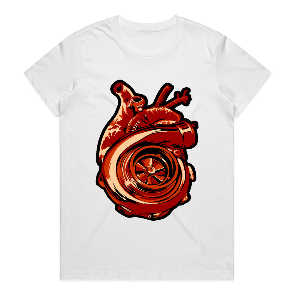 Turbo Heartbeat T-Shirt – Boost is Life Engine Lover Tee