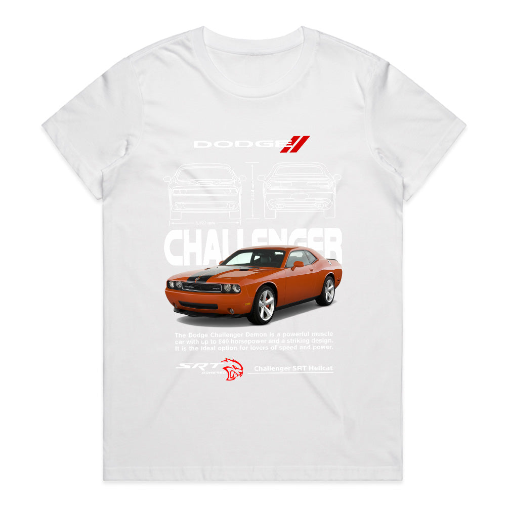 Dodge Challenger Classic Muscle Car T-Shirt – Unleash the Power