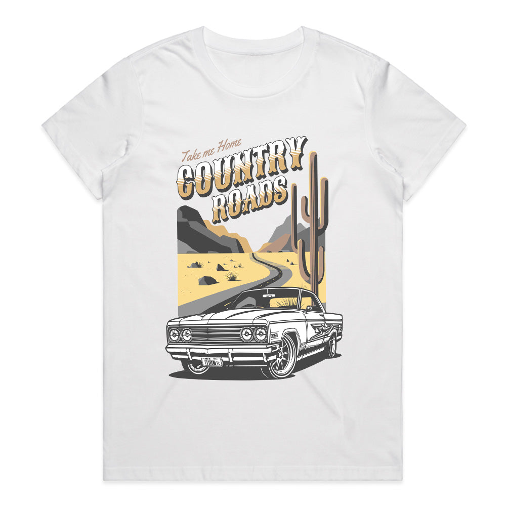 Take Me Home Country Roads - Classic Desert Cruiser Tee