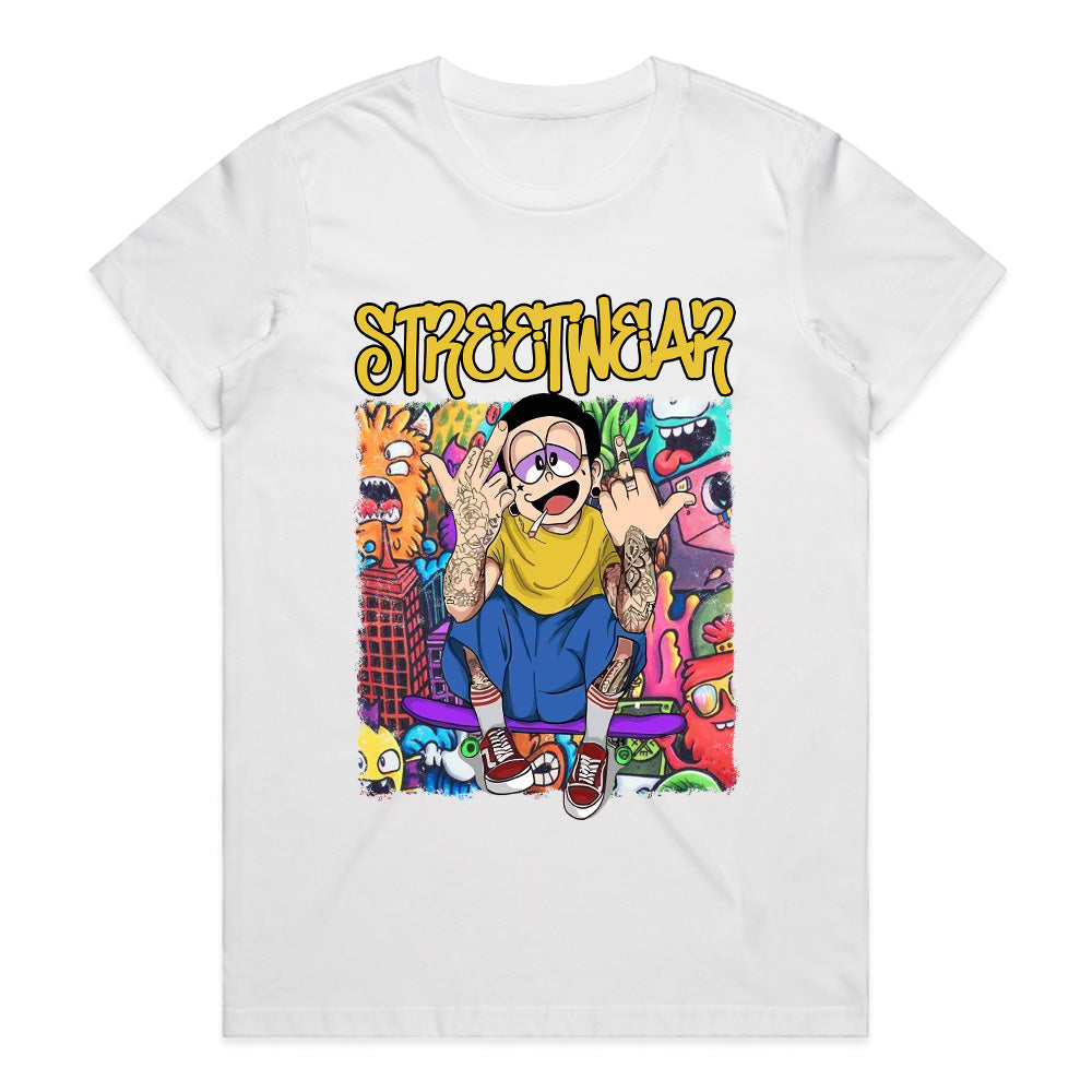Streetwear Vibe: The Urban Cartoon Hoodie