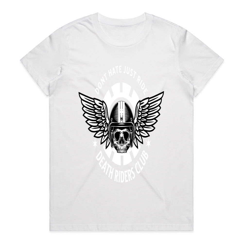 Death Riders Club – Don't Hate, Just Ride Biker T-Shirt