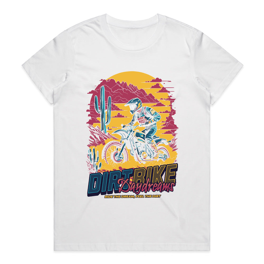 Dirt Bike Daydreams – Desert Motocross Adventure T-Shirt