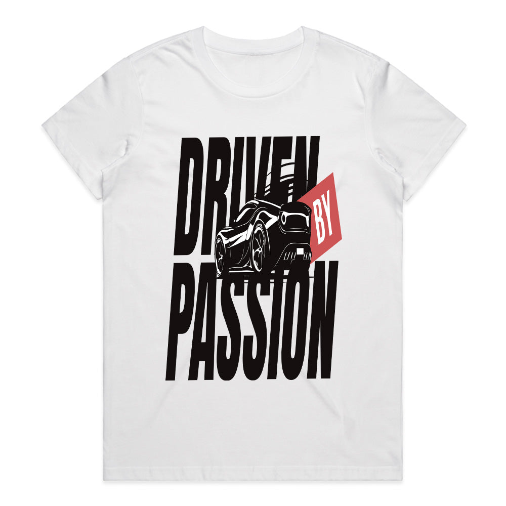 Driven Passion - Minimalist Supercar Silhouette Tee