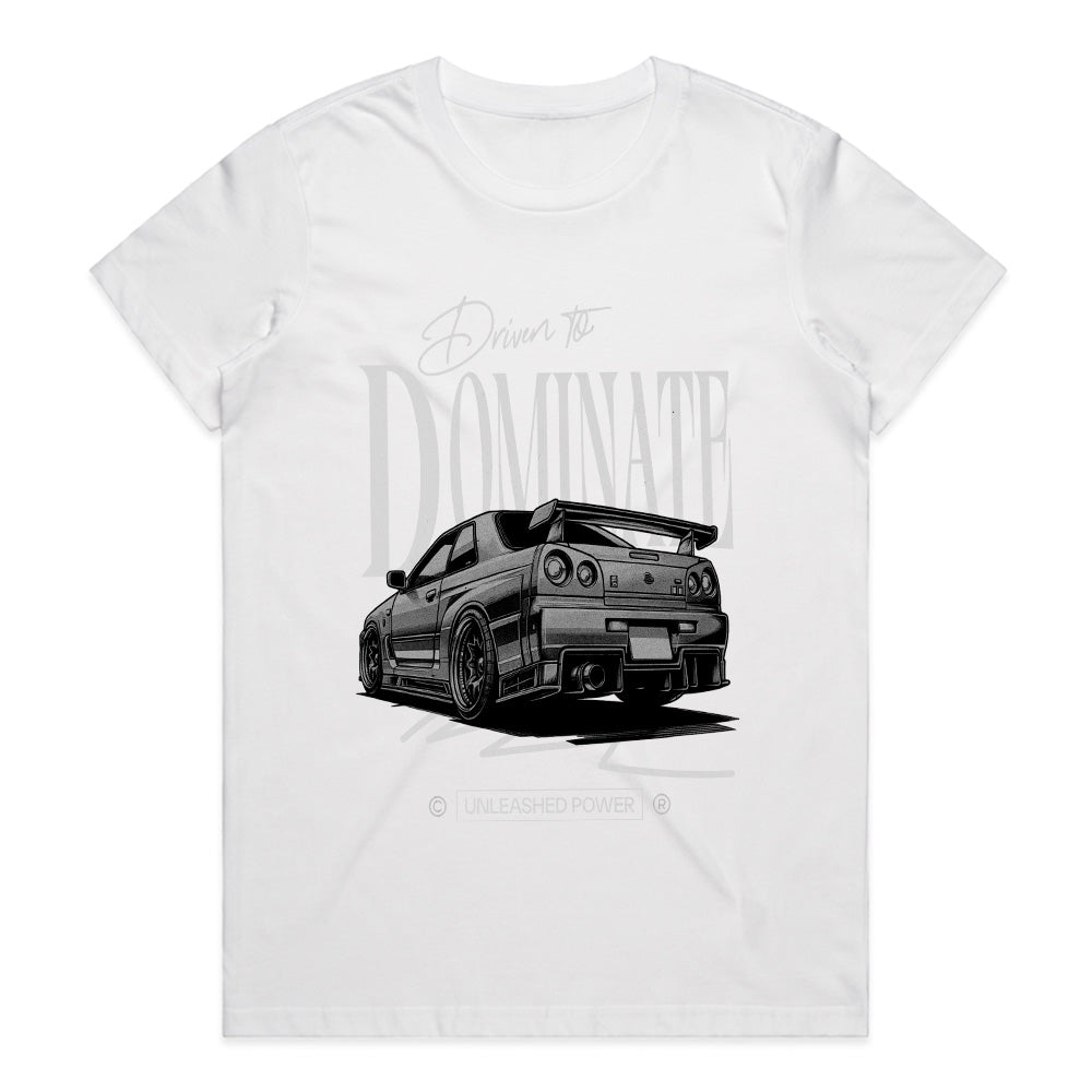 Driven to Dominate - Unleashed Power JDM Car Tee