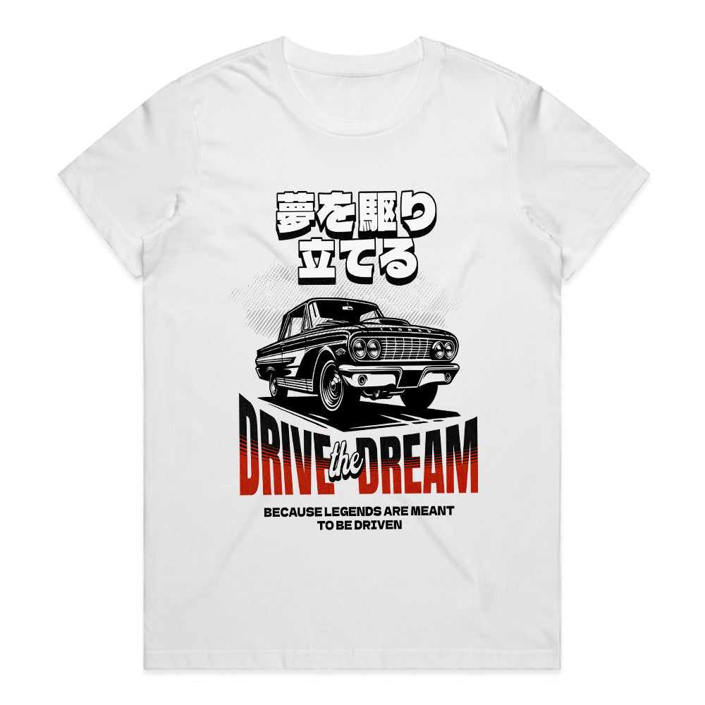 Drive The Dream - Japanese Classic Car Legends Tee