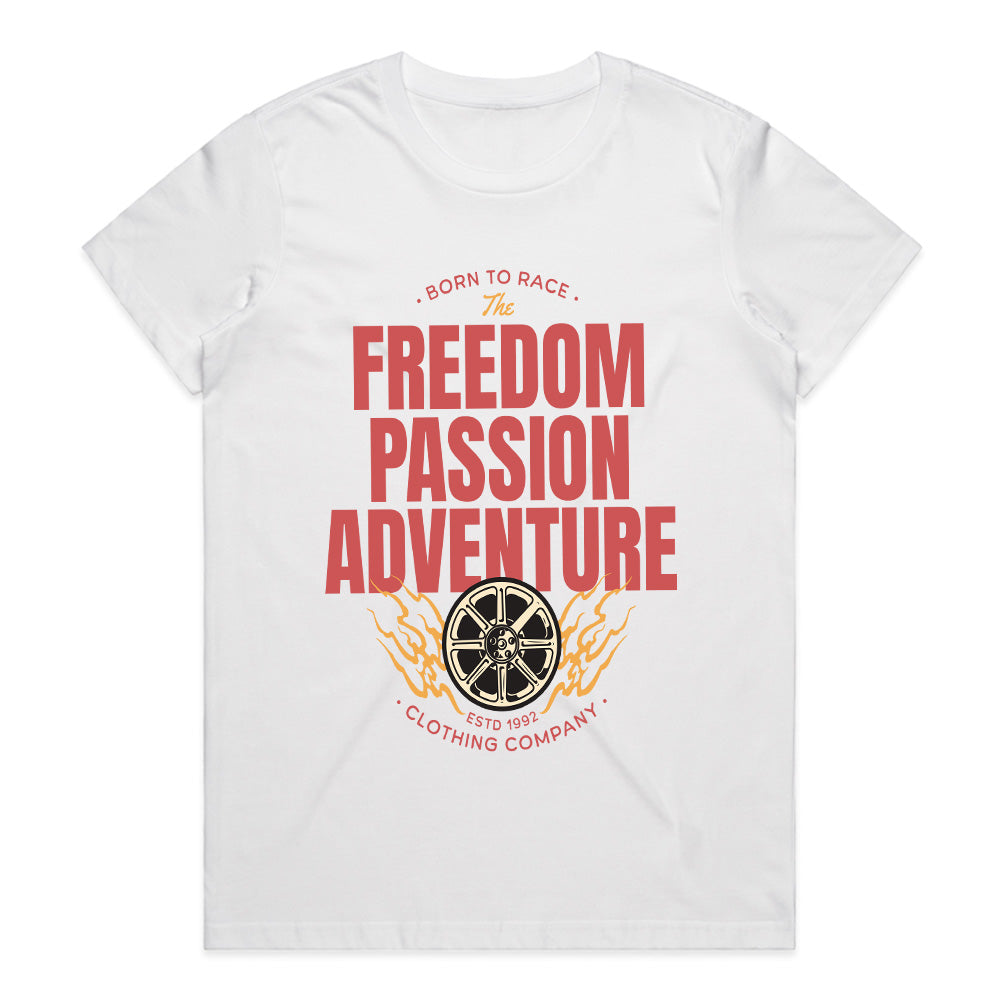 Freedom Passion Adventure: Born to Race T-Shirt