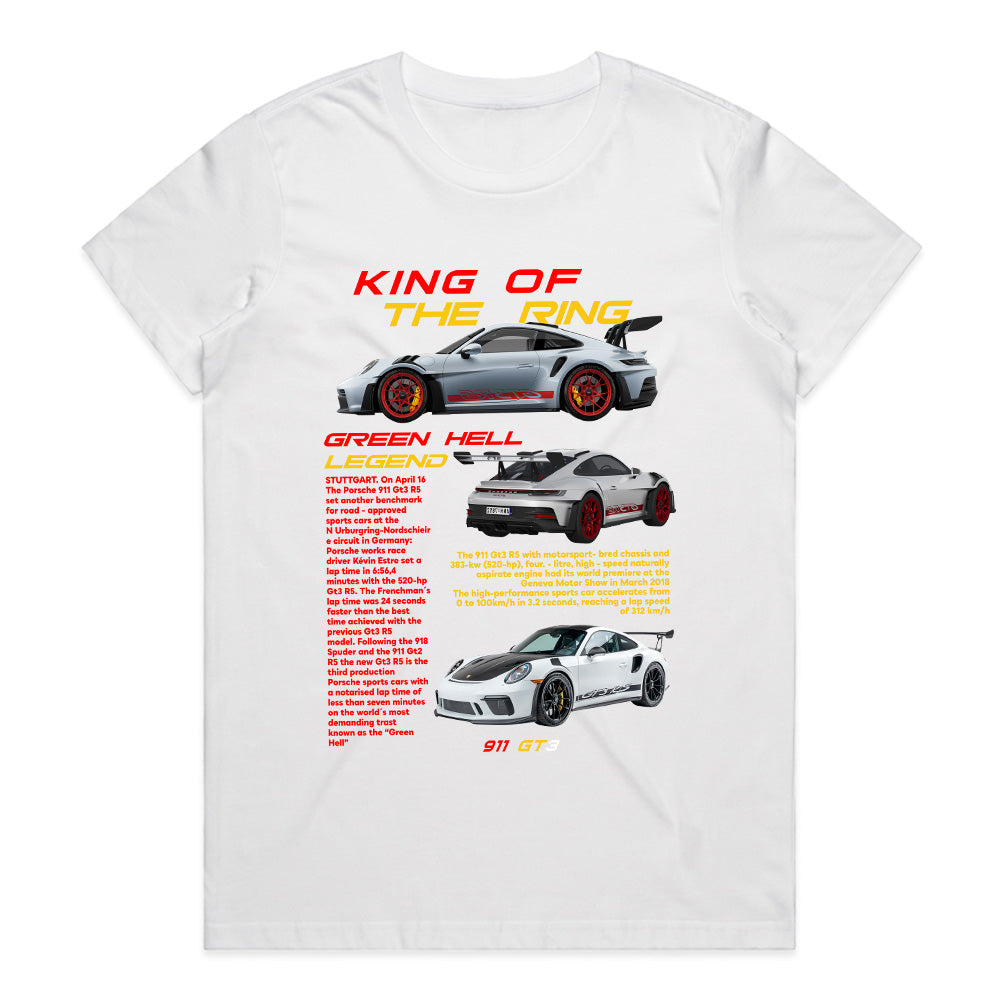 King of The Ring: 911 GT3 Nürburgring Legend T-Shirt