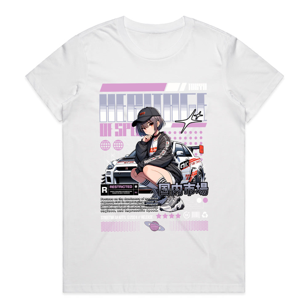 Heritage of Speed: JDM Anime Streetwear T-Shirt