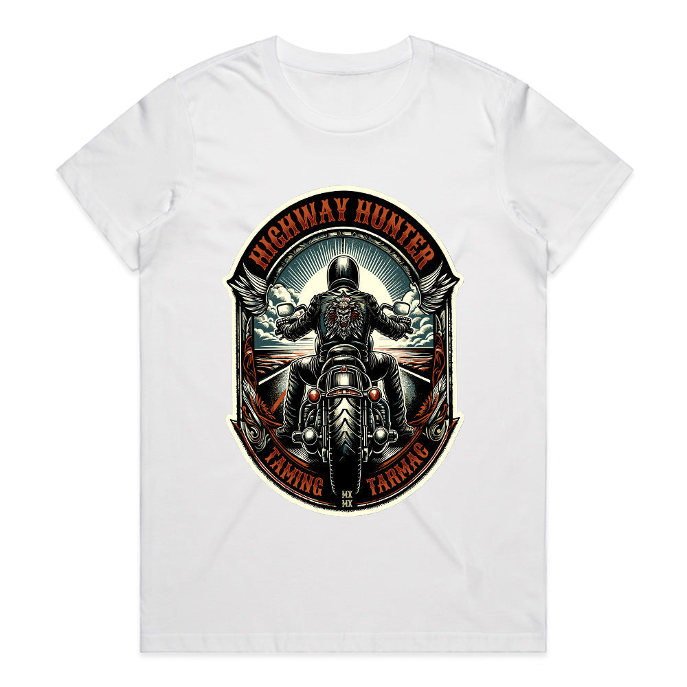 Highway Hunter – Taming the Tarmac Biker T-Shirt
