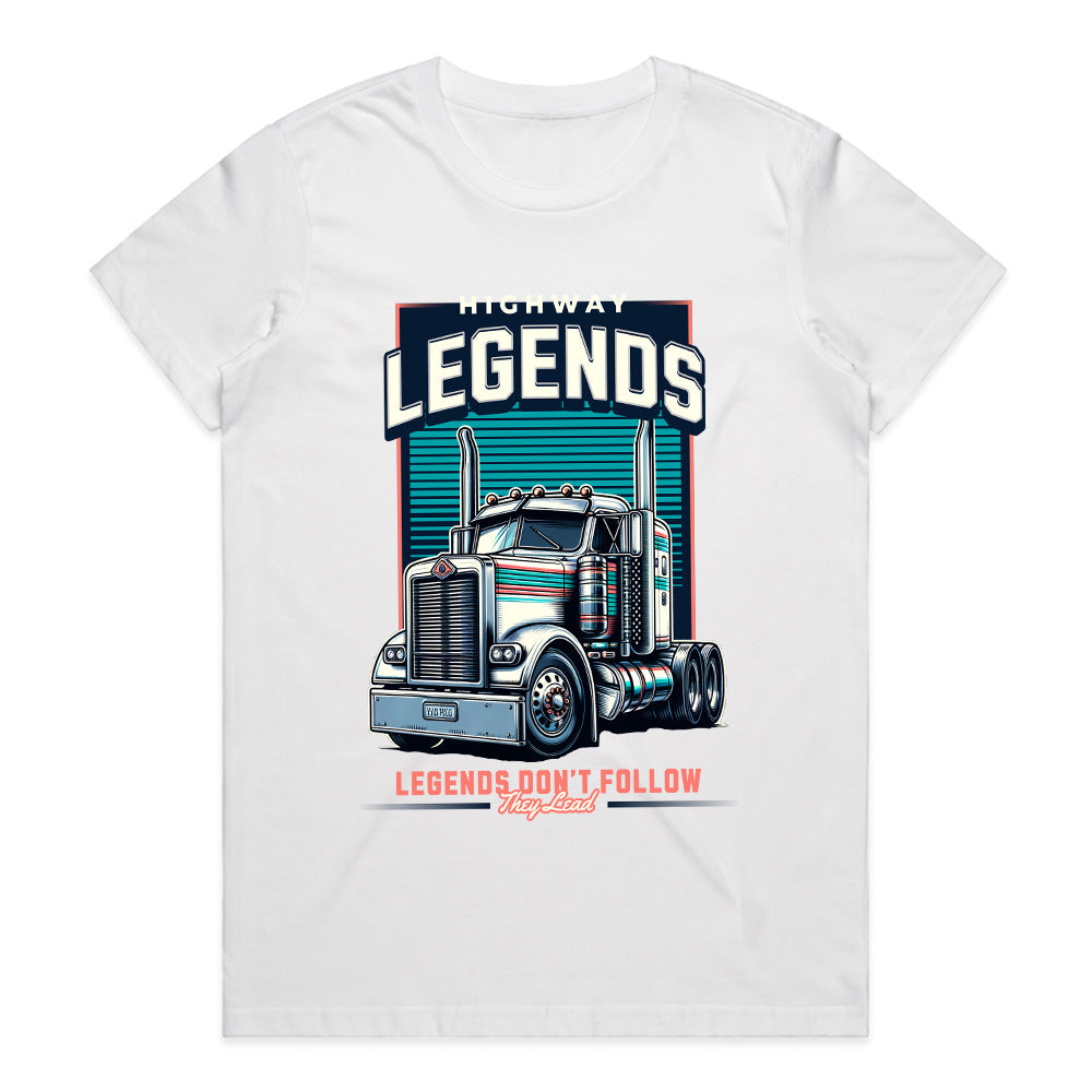 Highway Legends: Big Rig Leader Truck T-Shirt