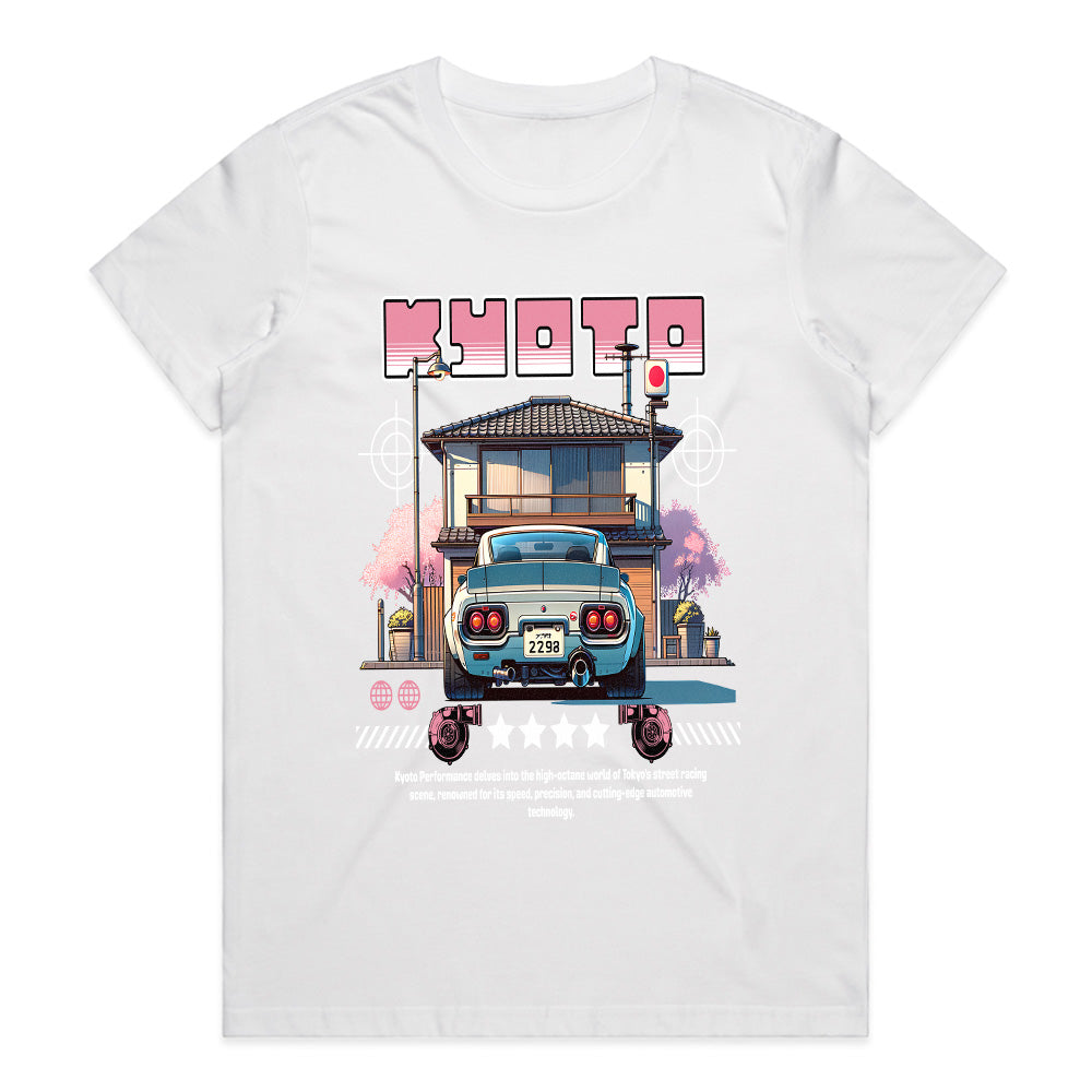 Kyoto Street Scene: JDM Performance Drift T-Shirt
