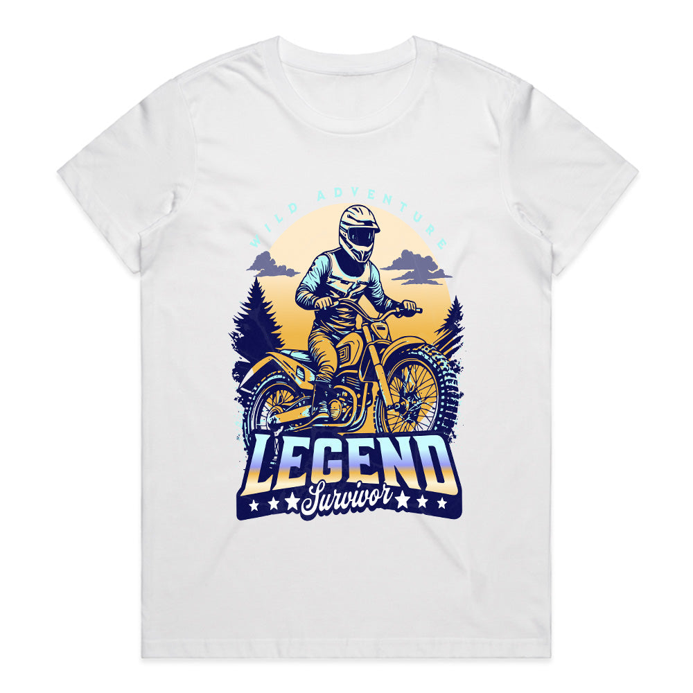 Legend Survivor – Wild Adventure Motocross T-Shirt