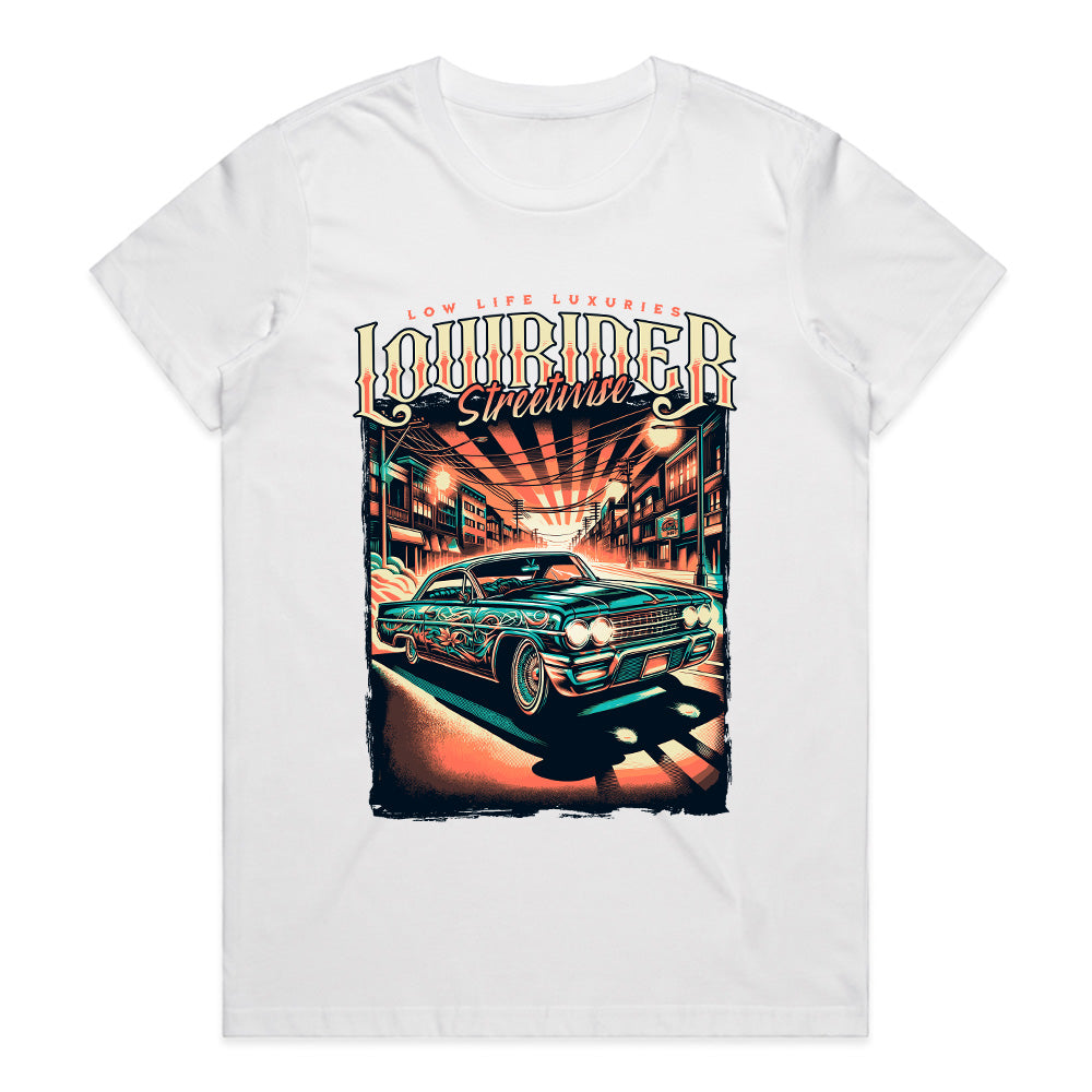 Lowrider Streetwise T-Shirt – Low Life Luxuries Edition