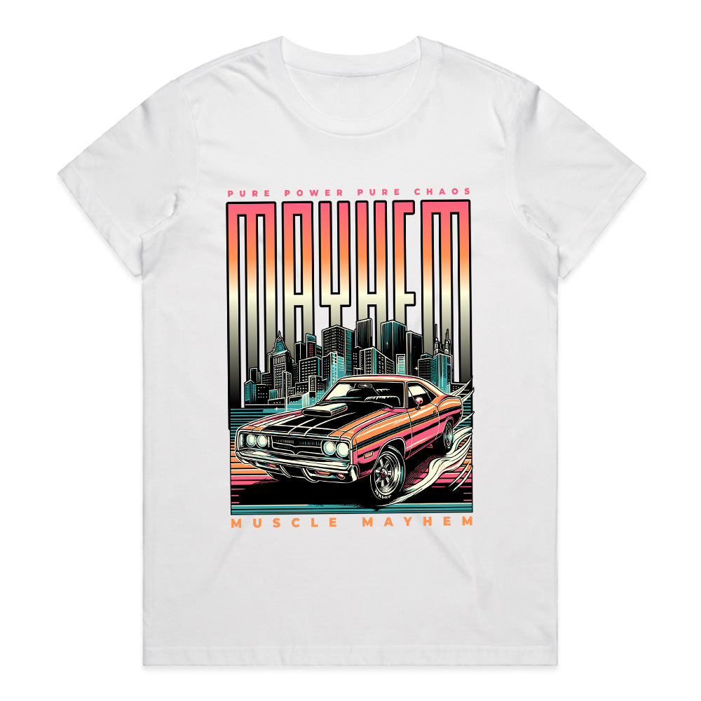 Muscle Mayhem T-Shirt – Pure Power, Pure Chaos Edition