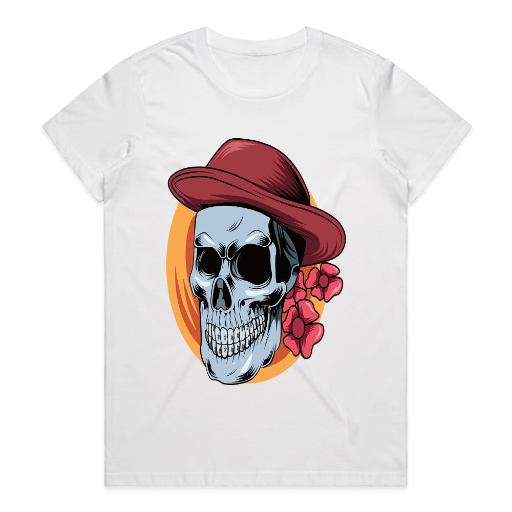 Floral Skull Shirt