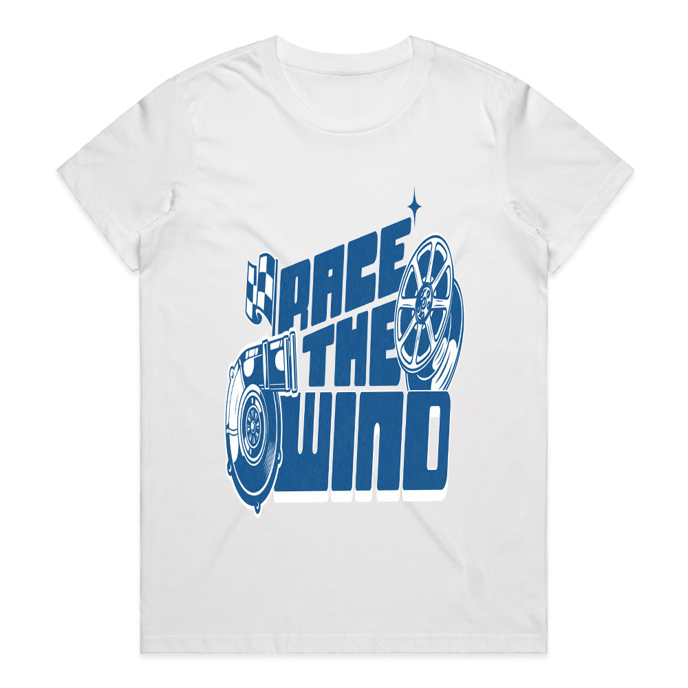 Race The Wind T-Shirt – Turbocharged Speed Edition