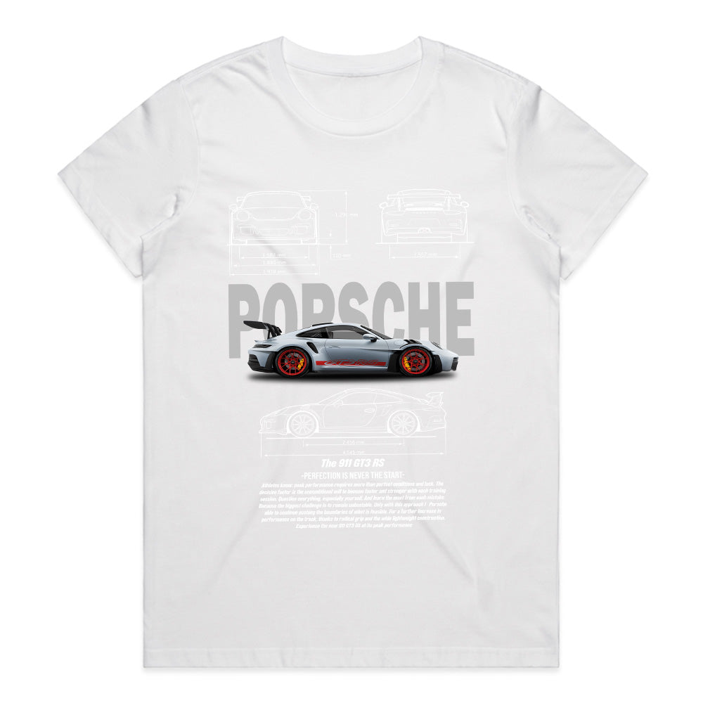 Porsche 911 GT3 RS T-Shirt – Engineering Masterpiece Edition