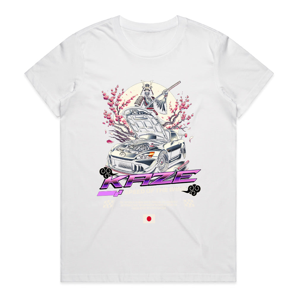 KAZE: Speed of the Wind — Samurai Racer JDM Streetwear T-Shirt