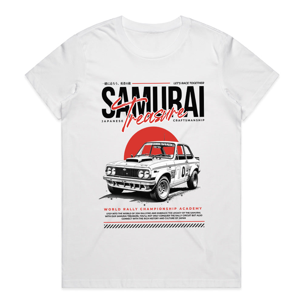 Samurai Treasure: World Rally Championship Vintage Racer T-Shirt