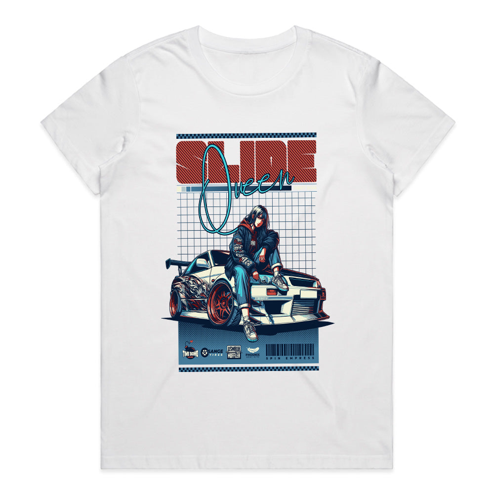 Slide Queen: Drift Diva Street Racing T-Shirt