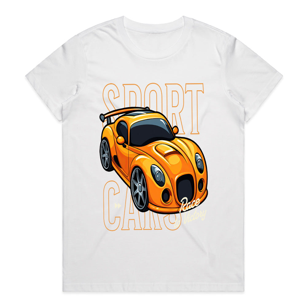 Sport Cars – Race to Victory Cartoon Style T-Shirt