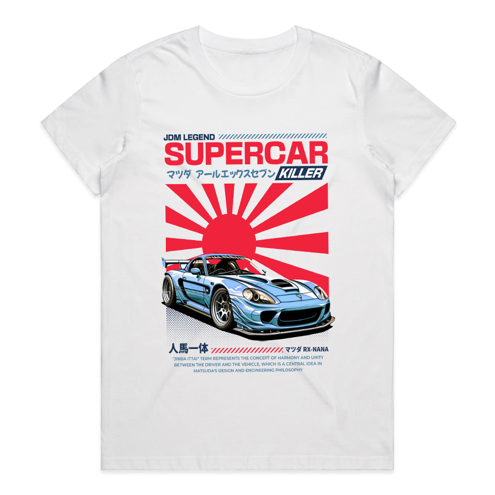 Supercar Killer – JDM RX-7 Legend Rising Sun T-Shirt