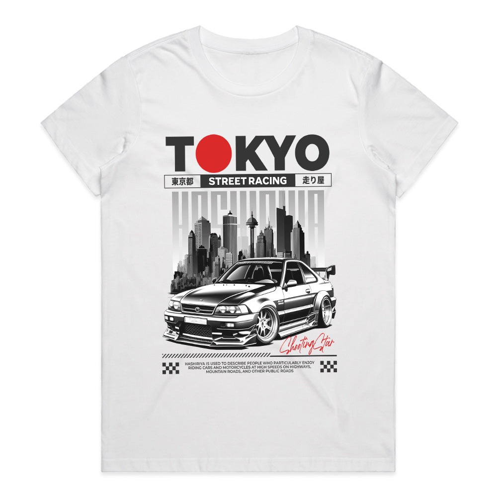 Tokyo Street Racing Hashiriya – JDM Shooting Star Drift T-Shirt
