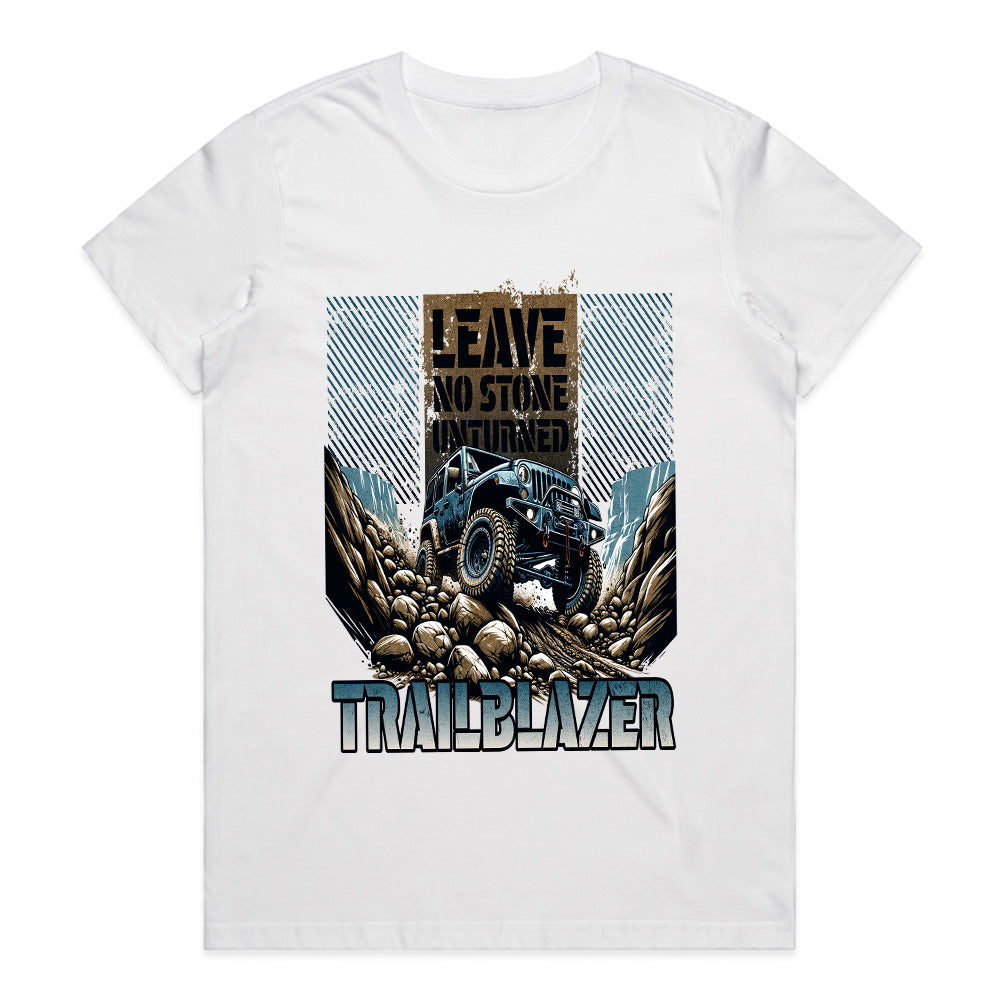 Trailblazer – Off-Road Adventure “Leave No Stone Unturned” T-Shirt