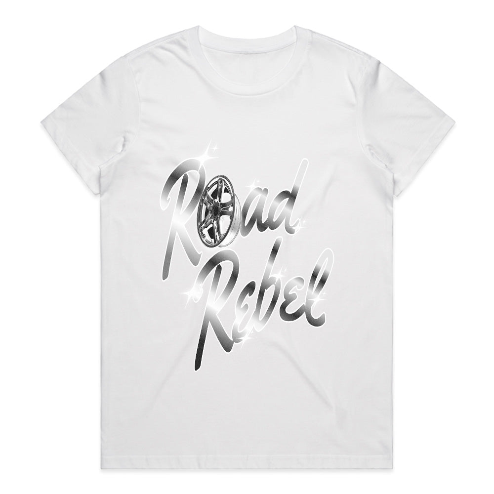 Road Rebel – Chrome Street Style Car Enthusiast T-Shirt