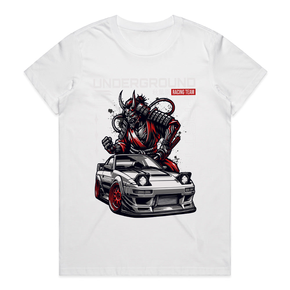 Underground Racing Team – Samurai JDM Warrior Street T-Shirt