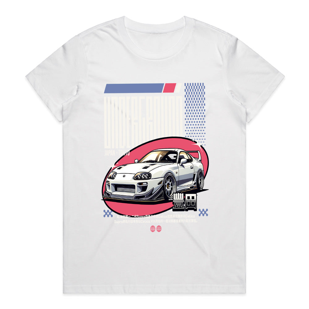 Underground Tokyo Legends – JDM Supra Street Racer T-Shirt