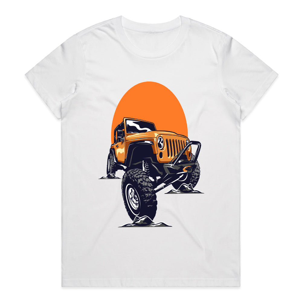 Sunset Crawler – Off-Road Dominance Tee