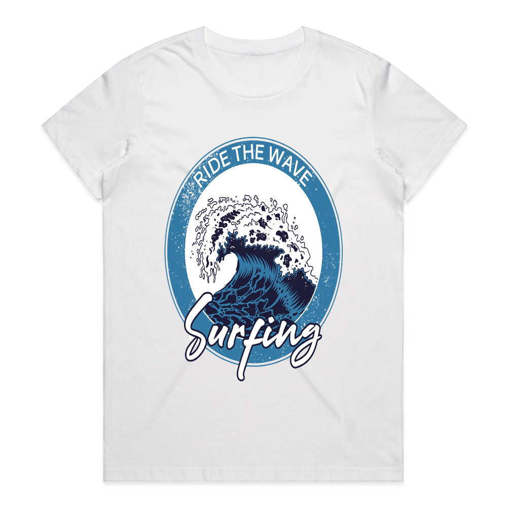Tidal Rush – Ride the Wave Surf Tee