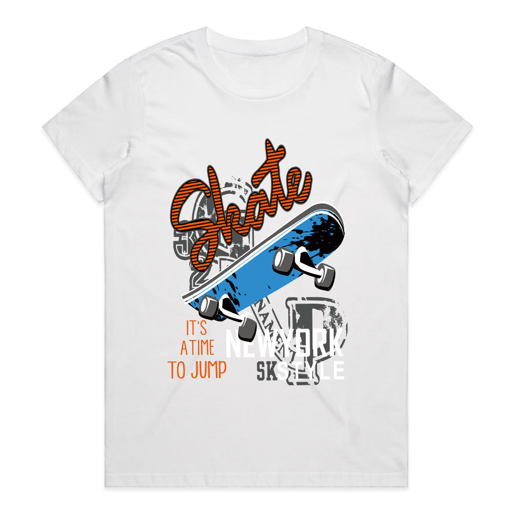 NY Jump: Urban Skate Style Tee