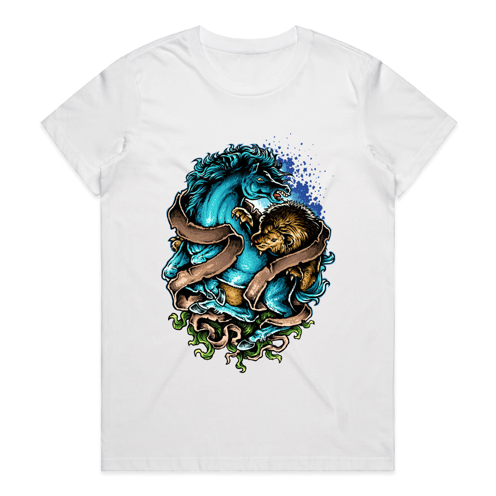 Clash of Kings: Horse vs. Lion Tee