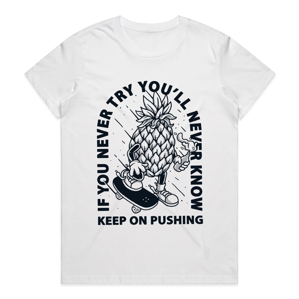 Pine Push Hustle Tee