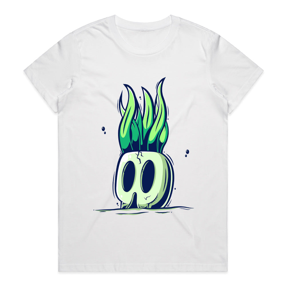 Phantom Flame – Neon Skull Tee