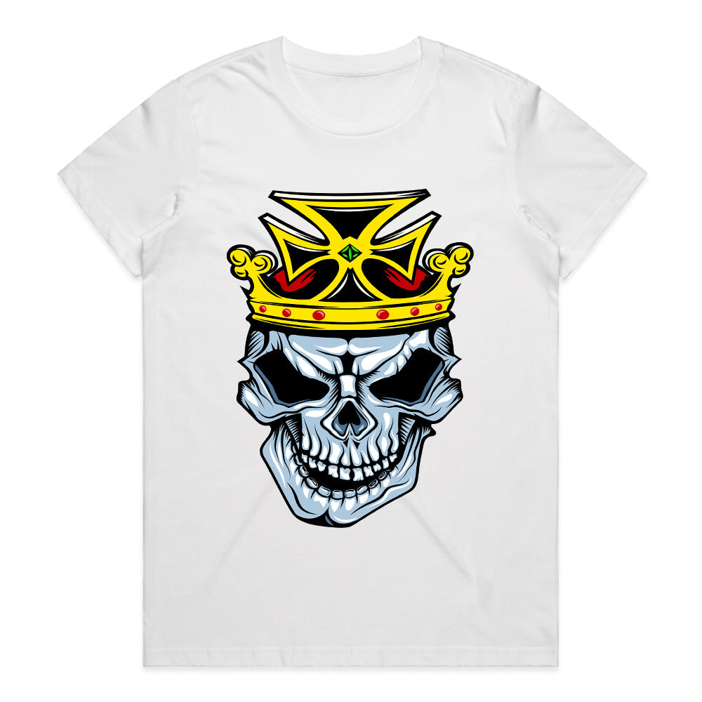 King of the Undead – Crowned Skull Tee