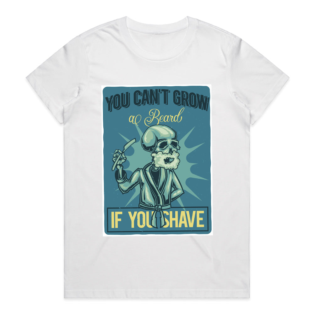 Beard or Bust – Skeleton Wisdom Tee