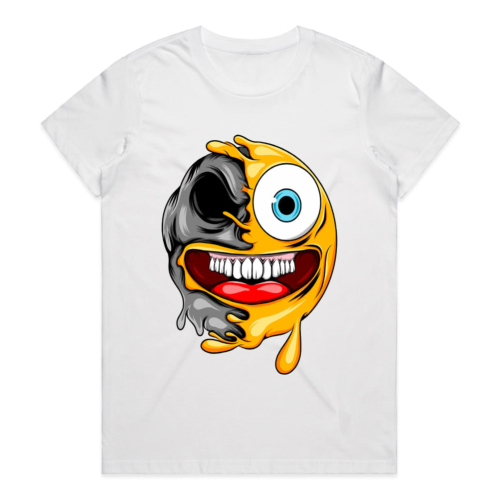 Insane Smile: Half Mad Half Dead Tee