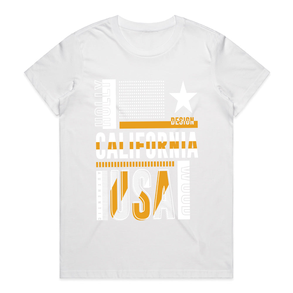 Cali Gridline Heritage Tee