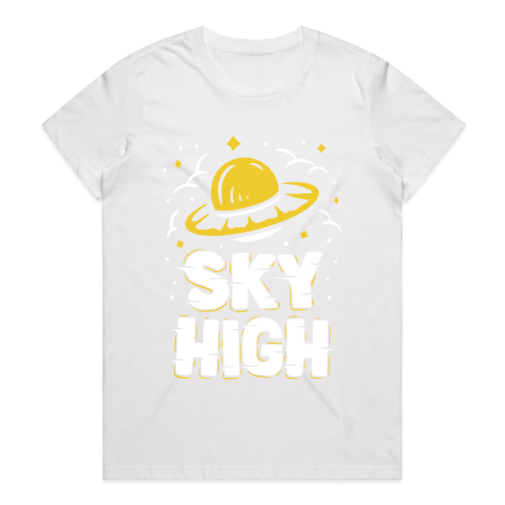 Sky High Drip: Space Hat Tee