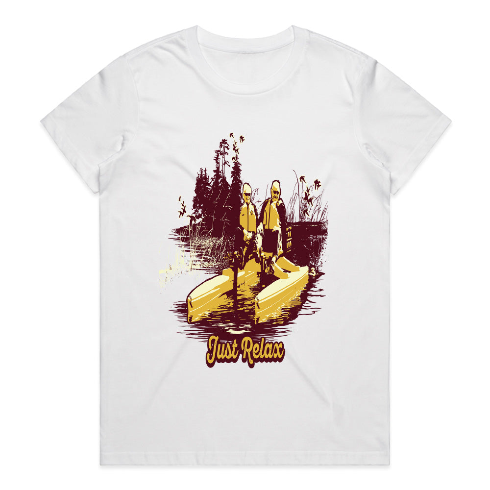 Golden Drift – Just Relax Paddle Life