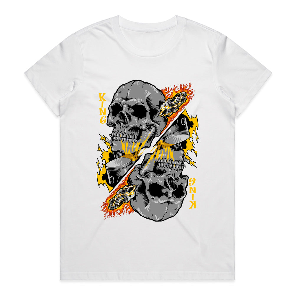 Skull King: Double Flame Power Tee
