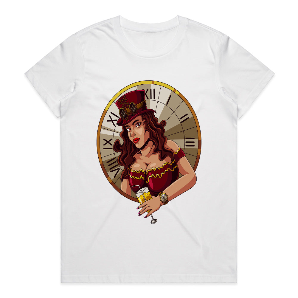 Steampunk Hour: Lady of Time Tee